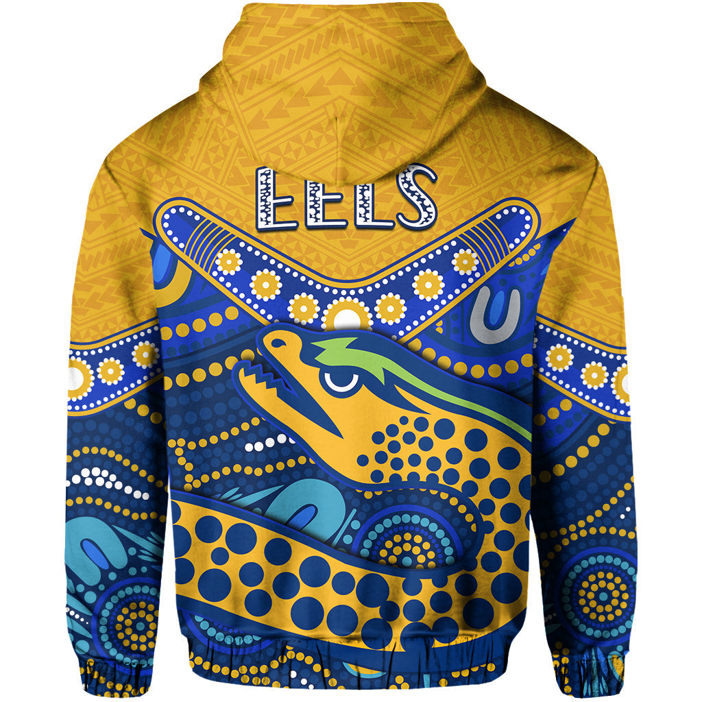 Eels Rugby Hoodie Aboriginal and Polynesia Parramatta LT13 - Vibe Hoodie Shop