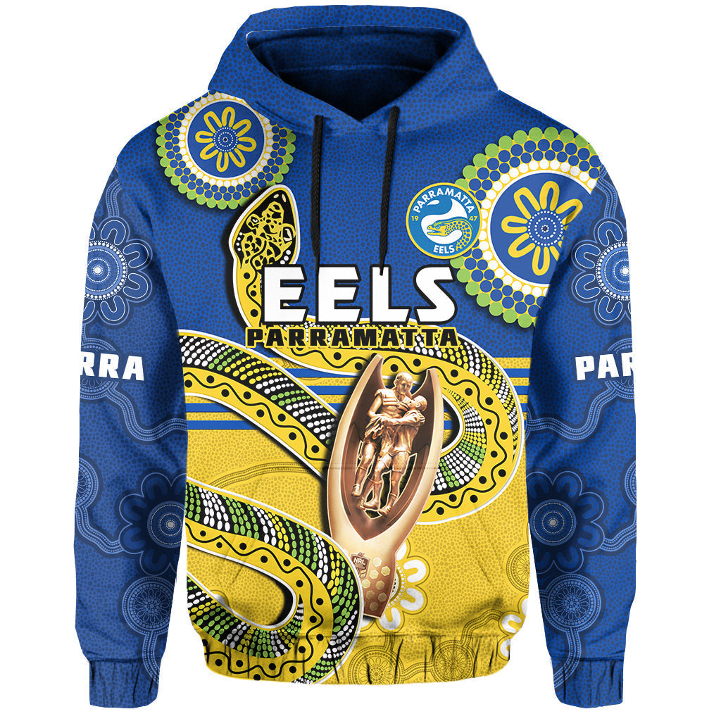 Eels Rugby Hoodie Parra 2022 Indigenous Proud Premiers - Vibe Hoodie Shop