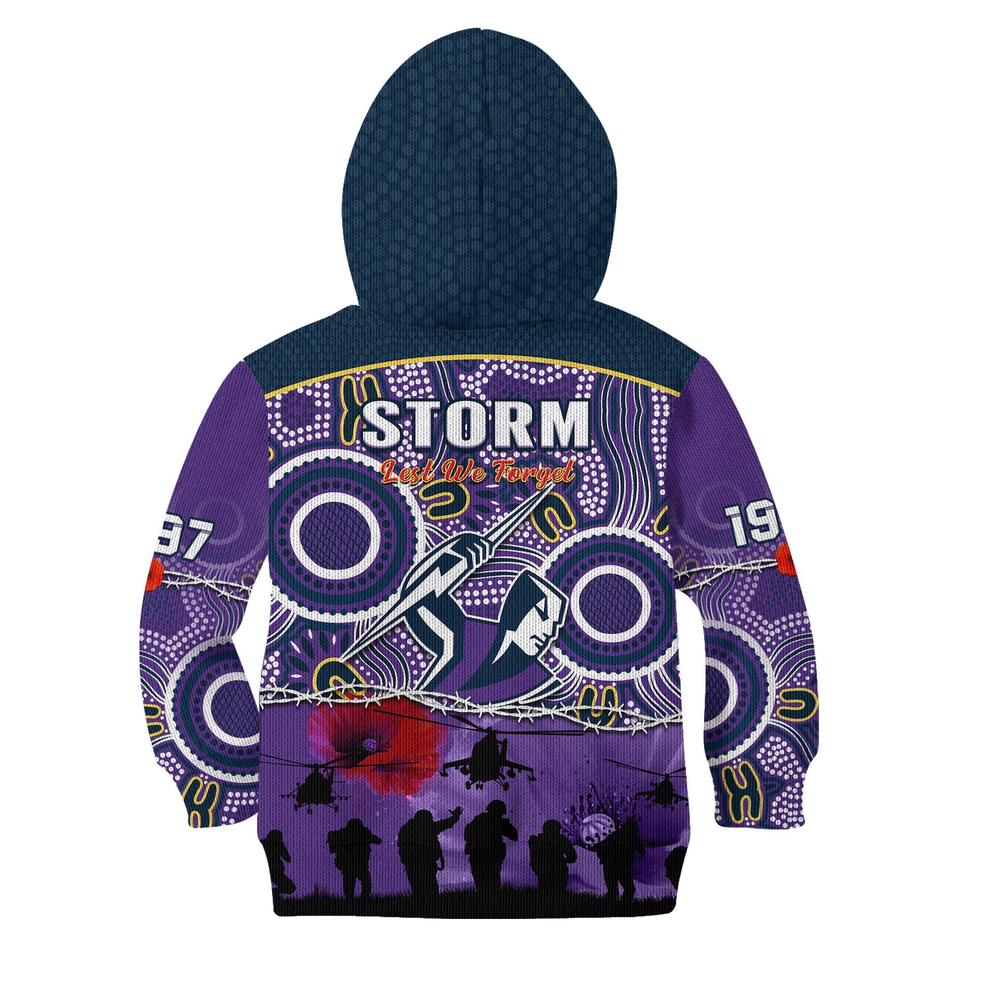 melbourne-storm-rugby-anzac-hoodie-kid-indigenous-poppy-australian-army