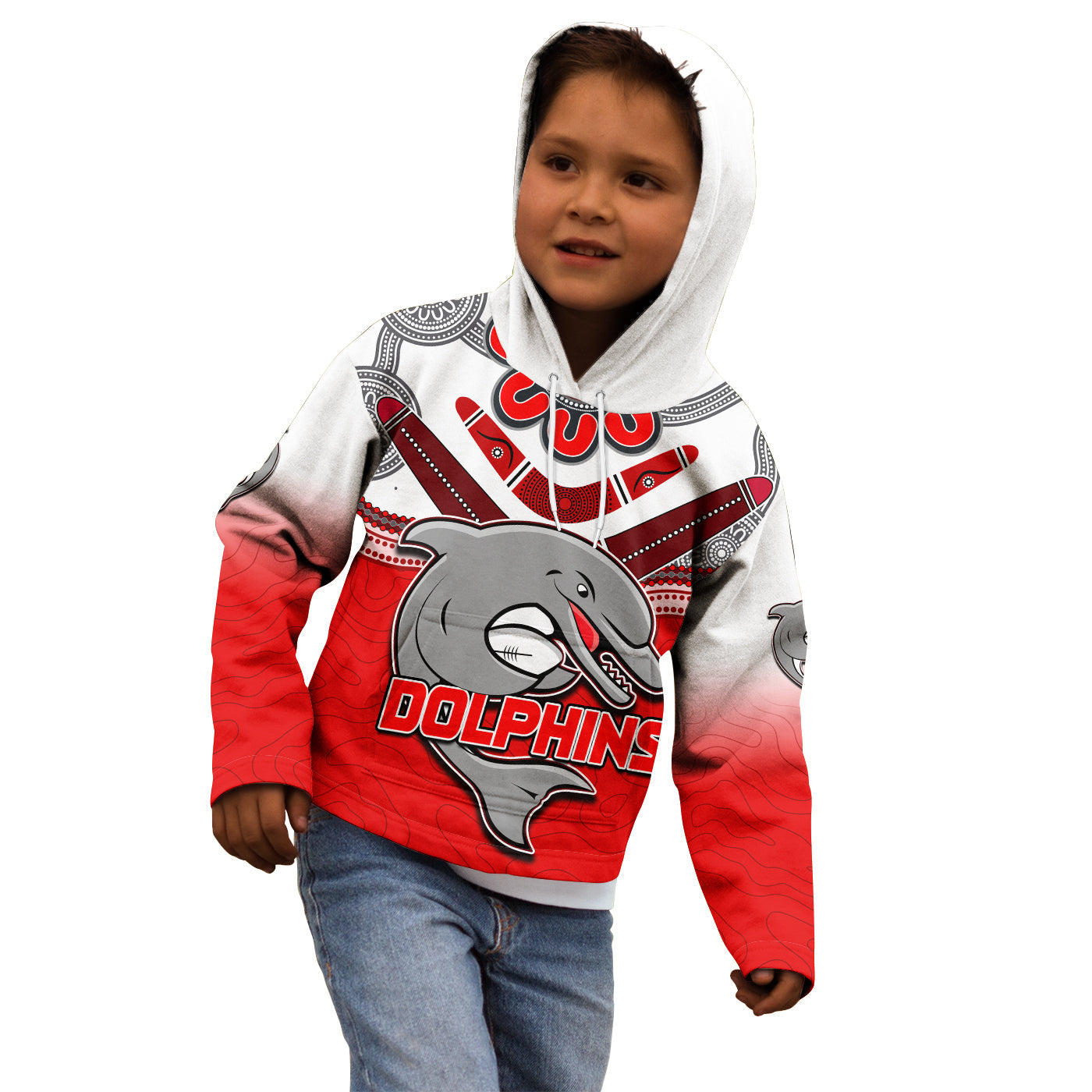 custom-personalised-dolphins-rugby-hoodie-kid-redcliffe-come-back-stronger