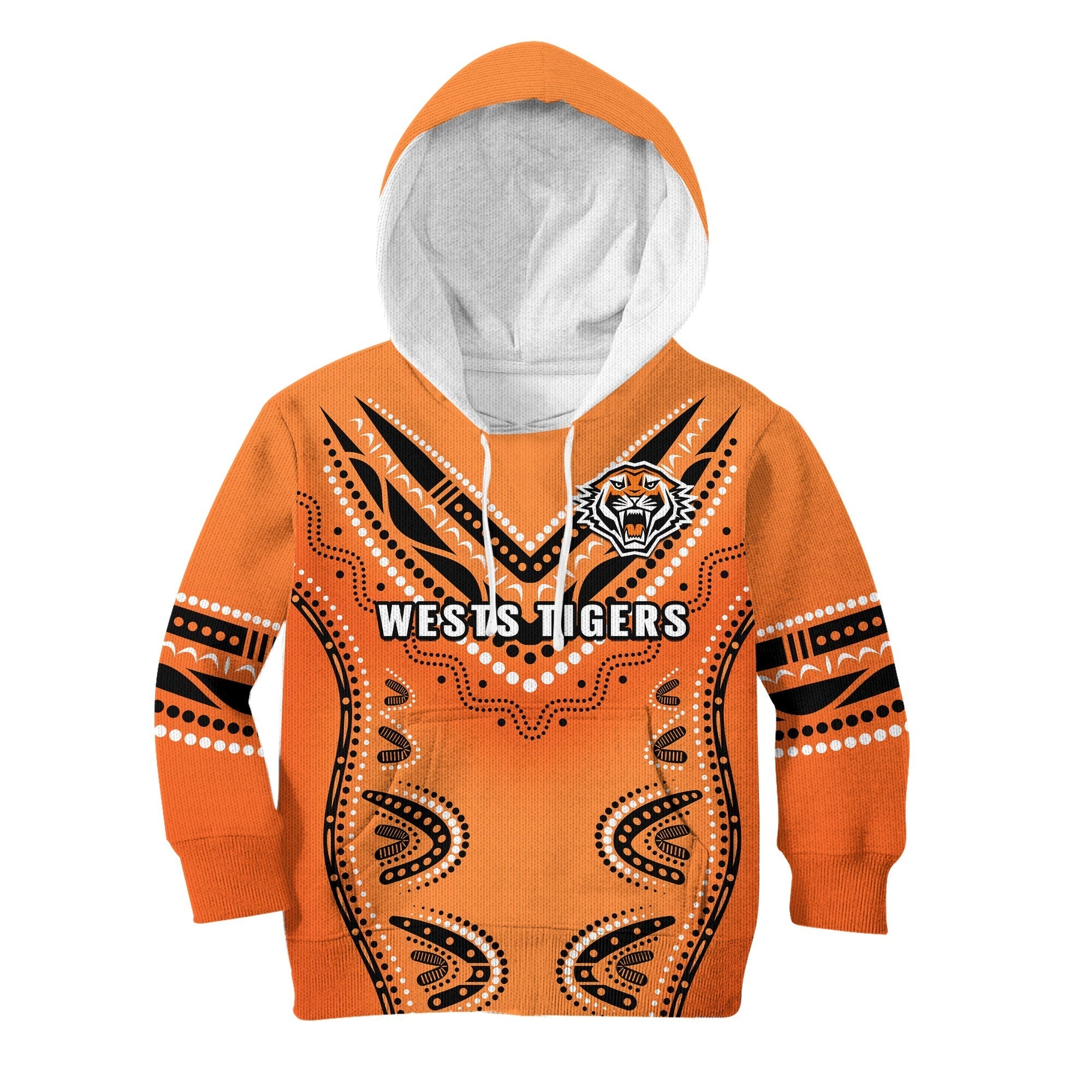 custom-text-and-number-wests-tigers-hoodie-kid-indigenous-original-style