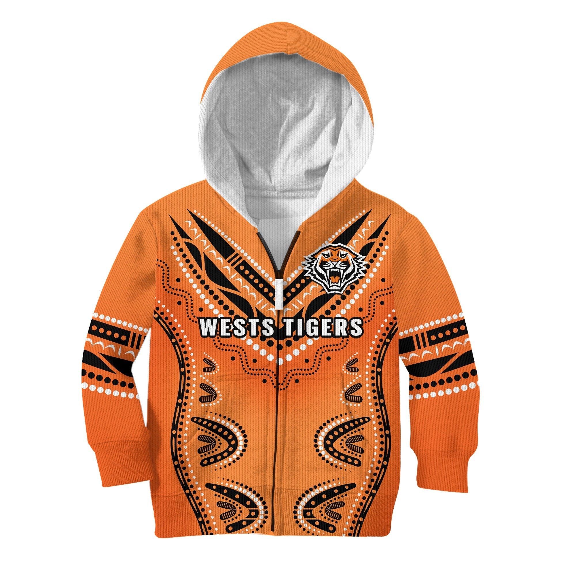 custom-text-and-number-wests-tigers-hoodie-kid-indigenous-original-style