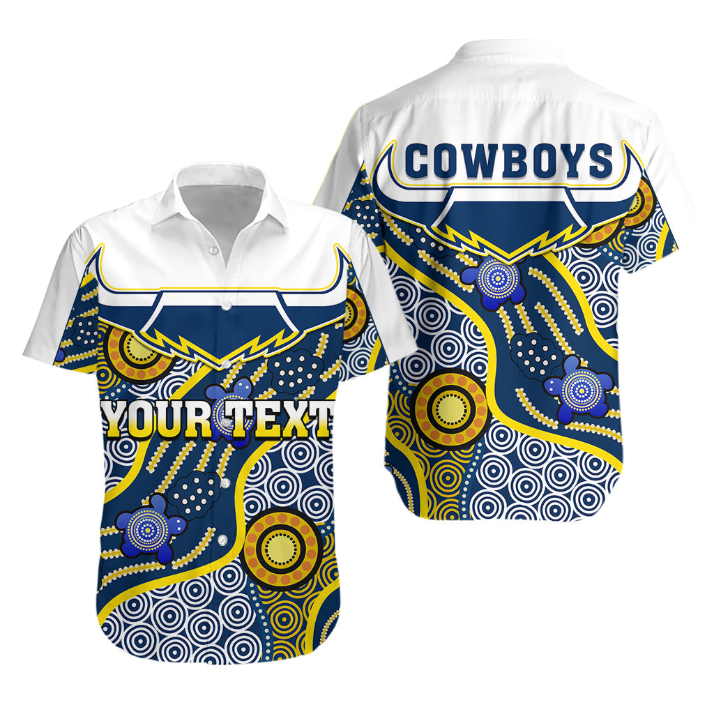 (Custom Personalised) Cowboys Hawaiian Shirt North Queensland Indigenous - Vibe Hoodie Shop