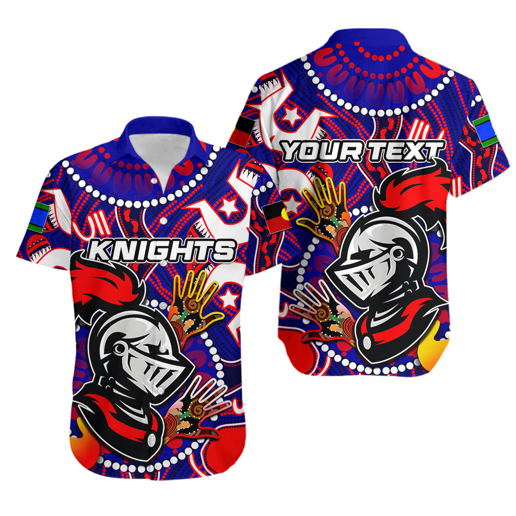 (Custom Personalised) NAIDOC Knights Hawaiian Shirt NAIDOC Patterns No.2 - Vibe Hoodie Shop