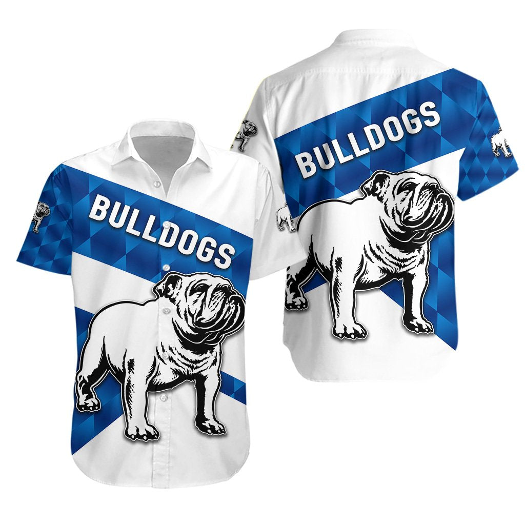 Bulldogs Hawaiian Shirt Sporty Style - Vibe Hoodie Shop