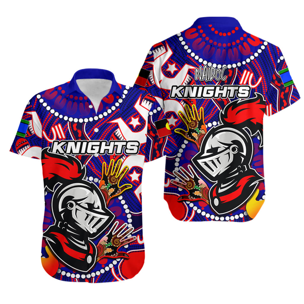 NAIDOC Knights Hawaiian Shirt NAIDOC Patterns No.2 - Vibe Hoodie Shop