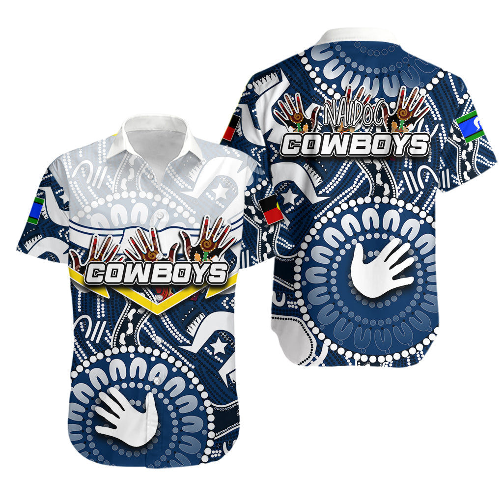 NAIDOC Cowboys Hawaiian Shirt NAIDOC Patterns - Vibe Hoodie Shop