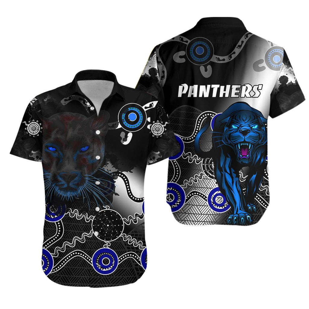 Black Panthers Hawaiian Shirt - Vibe Hoodie Shop