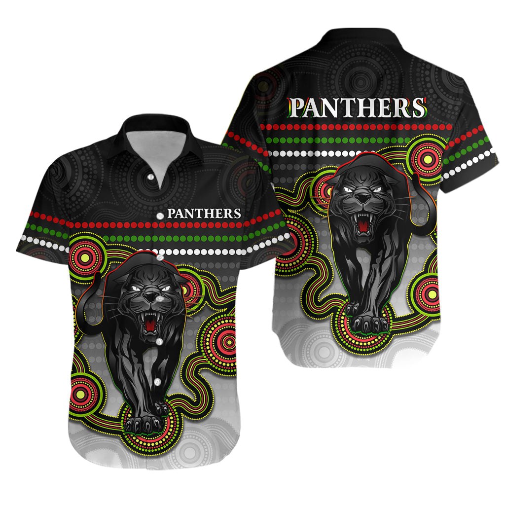 Panthers Indigenous Hawaiian Shirt Version White Alternate - Vibe Hoodie Shop