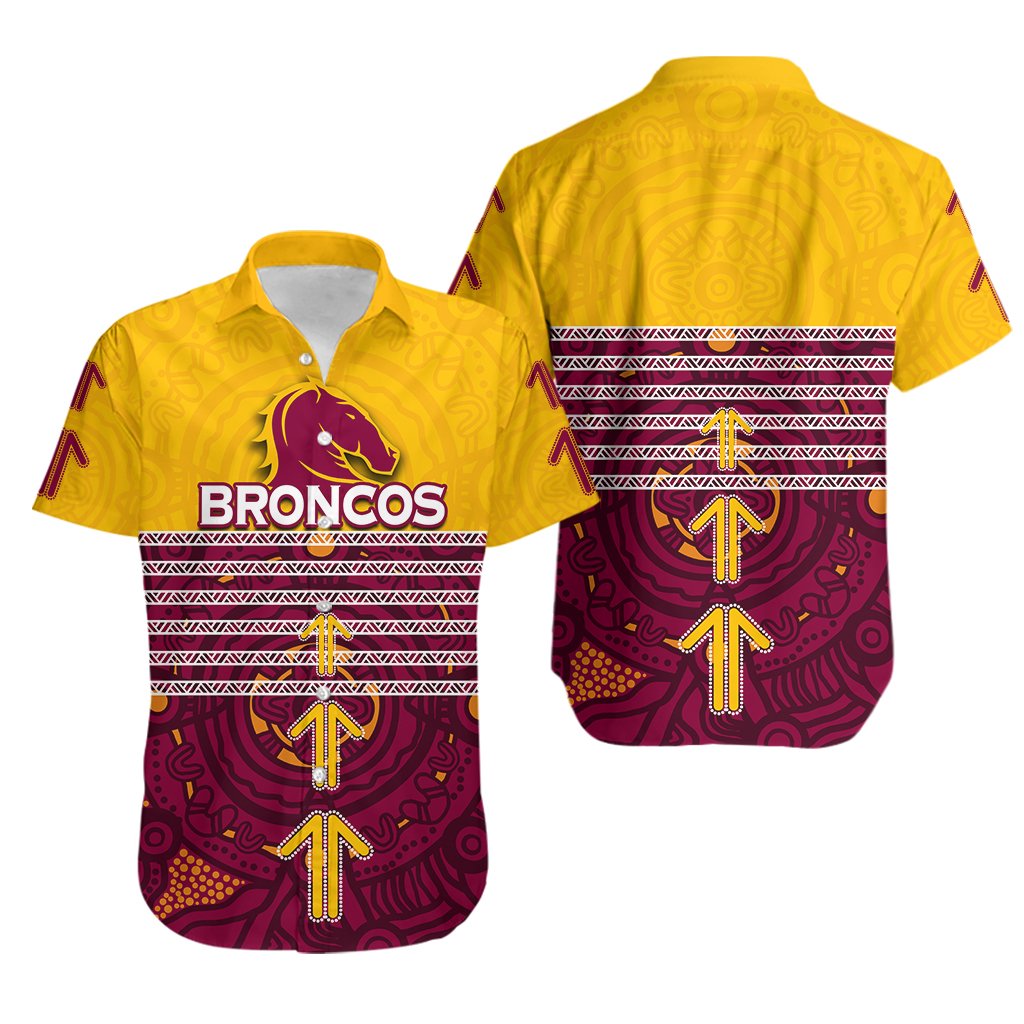 Brisbane Broncos Hawaiian Shirt Aboriginal Special - Vibe Hoodie Shop