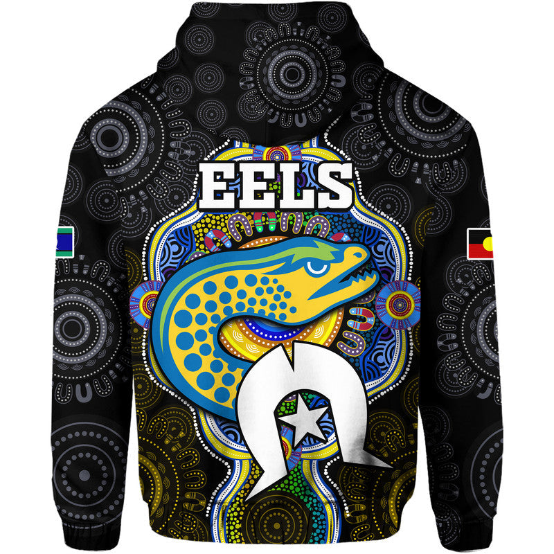 Eels Rugby NAIDOC Week Zip Up And Pullover Hoodie Indigenous LT9 - Vibe Hoodie Shop