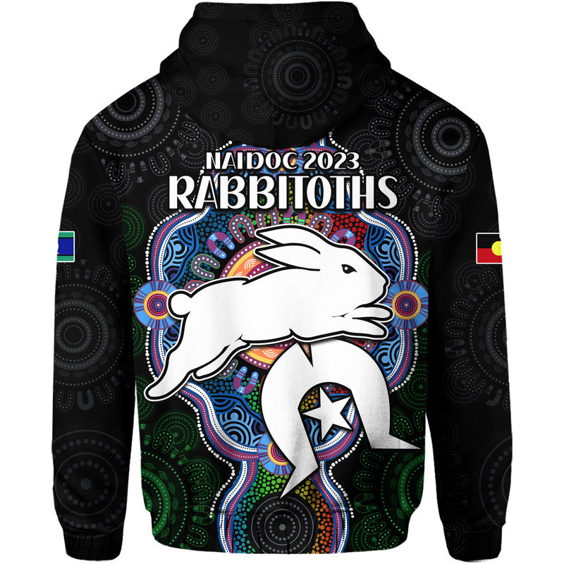 NAIDOC Week 2023 For Our Elders Zip Up And Pullover Hoodie Rabbitoths Indigenous LT9 - Vibe Hoodie Shop