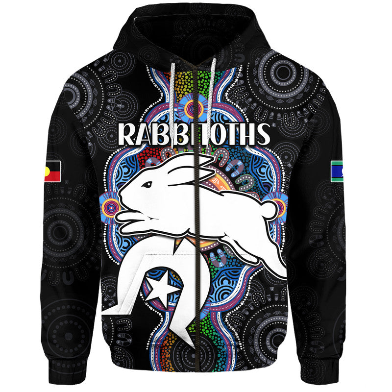 Rabbitoths NAIDOC Week 2022 Zip Up And Pullover Hoodie Indigenous LT9 - Vibe Hoodie Shop