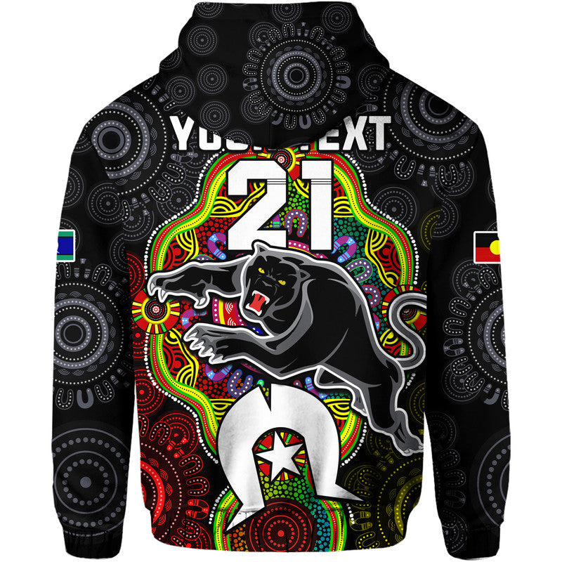 (Custom Personalised) Panthers Rugby NAIDOC Week Zip Up And Pullover Hoodie Indigenous LT9 - Vibe Hoodie Shop