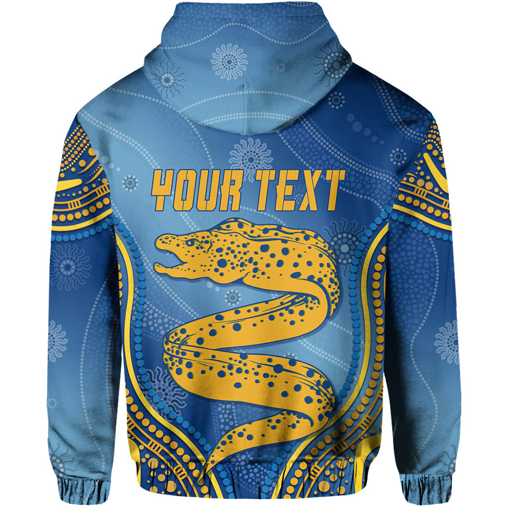 Personalised Parramatta Rugby Eels Hoodie Aboriginal Simple Style LT7 - Vibe Hoodie Shop