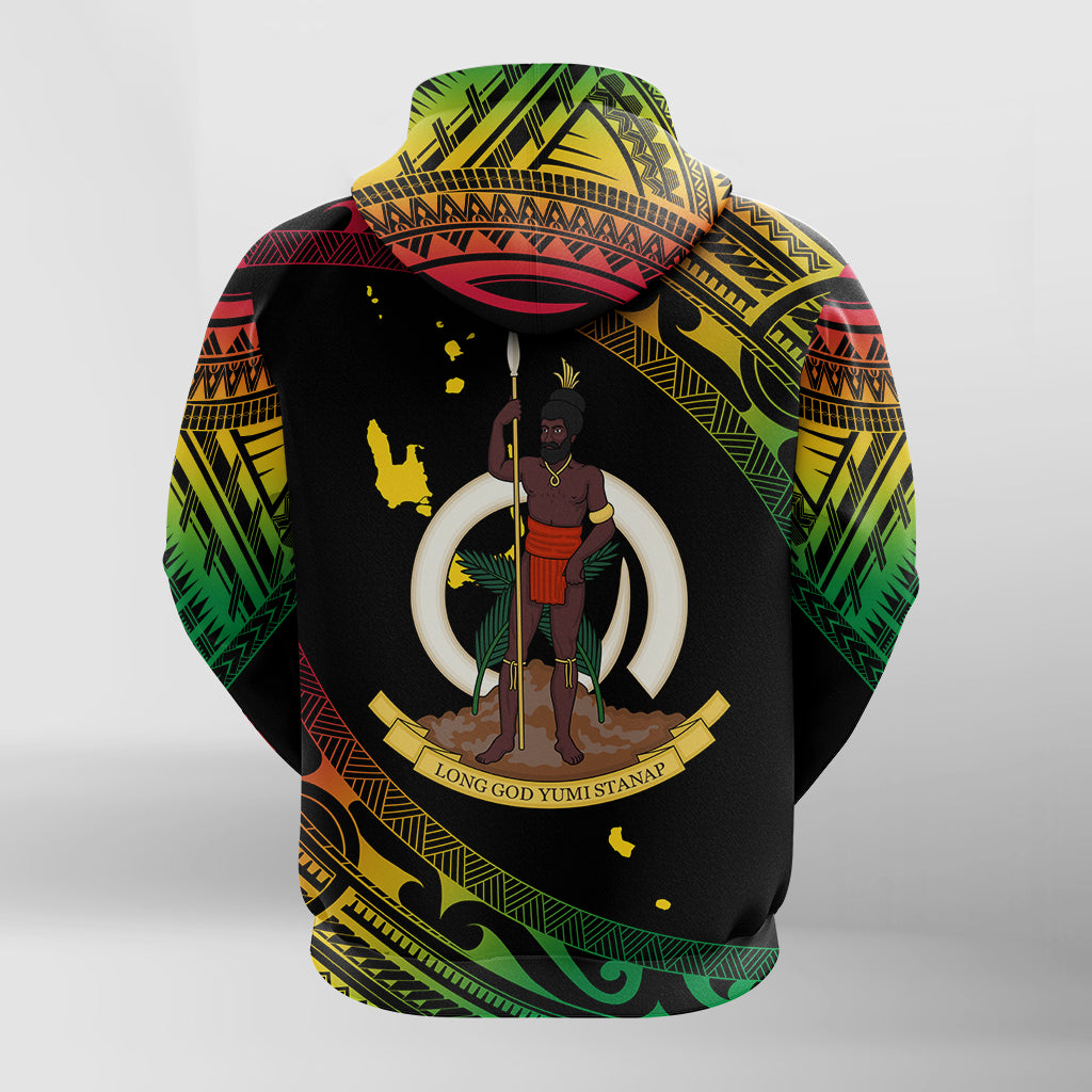 Vanuatu Proud To Be A Ni Van Polynesian Pattern Hoodie LT7 - Vibe Hoodie Shop