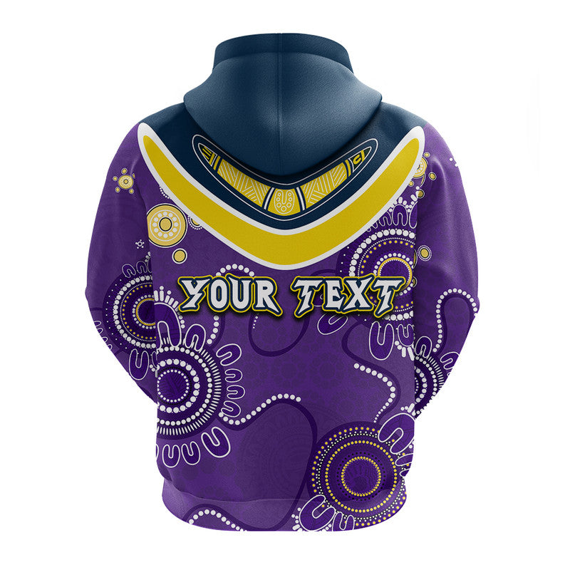 (Custom Personalised) Go Storm Rugby Aboriginal Boomerang Hoodie Jersey  LT6 - Vibe Hoodie Shop