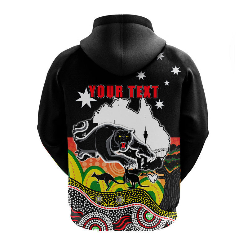 (Custom Personalised) Panther Rugby Hoodie Australia Day Style LT6 - Vibe Hoodie Shop