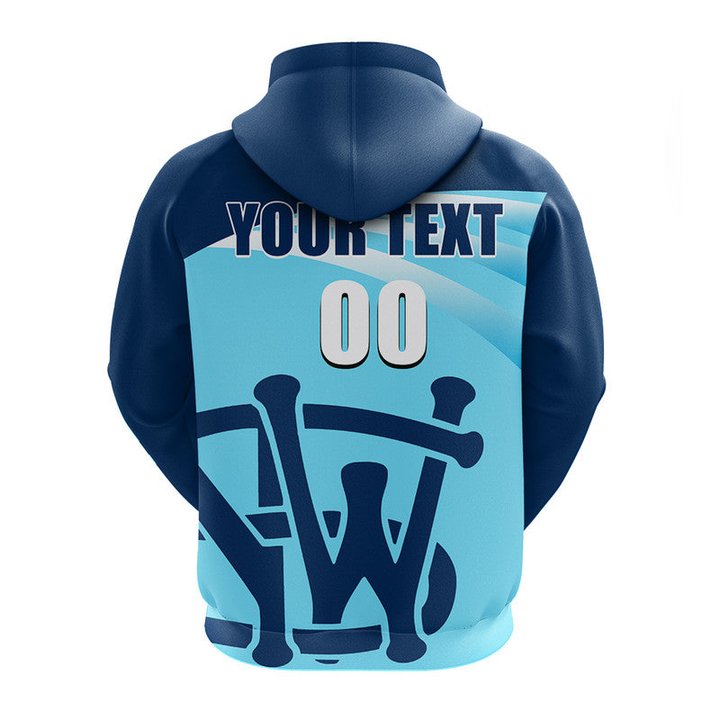 (Custom Personalised And Number) NSW Cricket Hoodie LT6 - Vibe Hoodie Shop