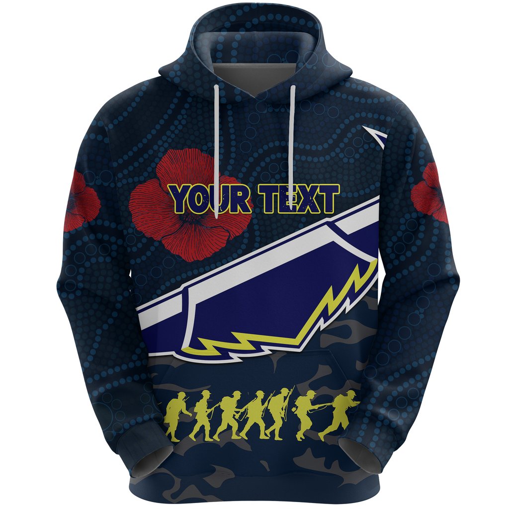 (Custom Personalised) Cowboys Hoodie ANZAC Country Style - Vibe Hoodie Shop