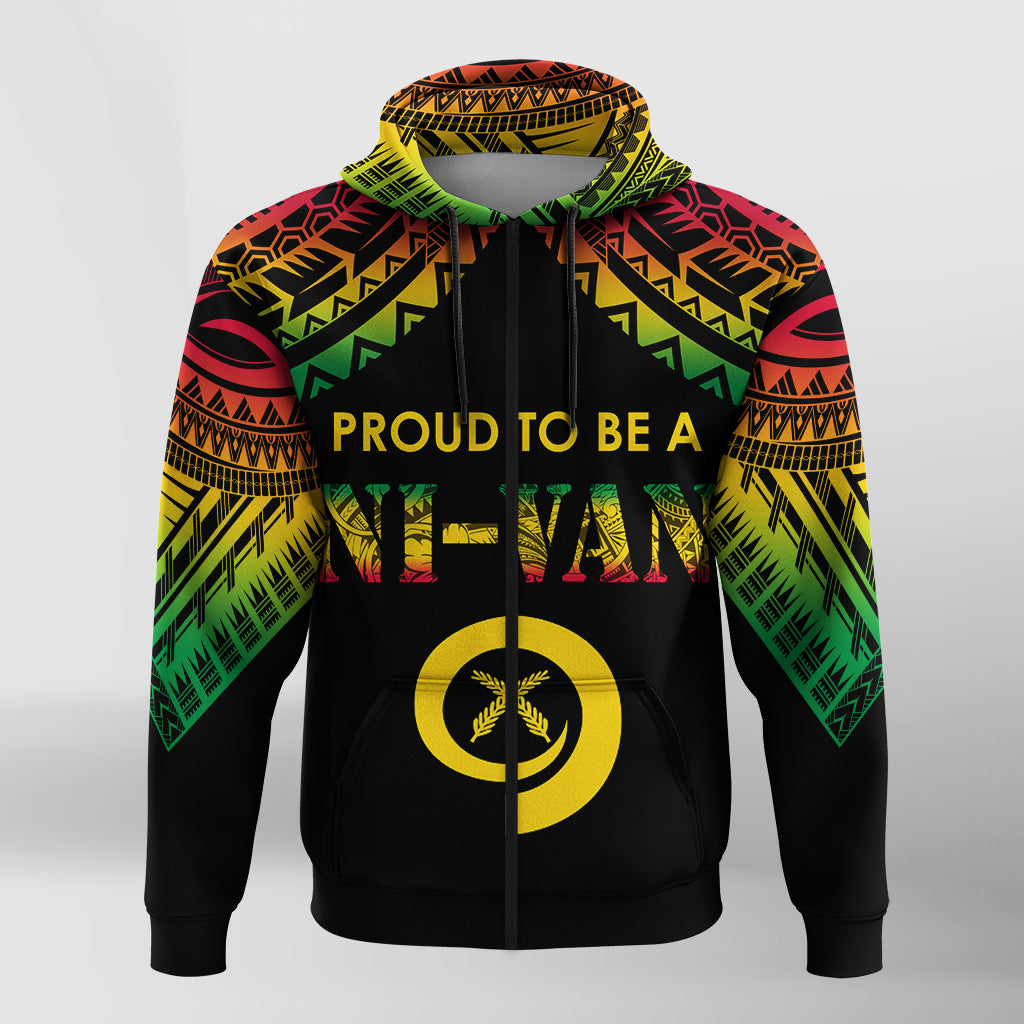 Vanuatu Proud To Be A Ni Van Polynesian Pattern Hoodie LT7 - Vibe Hoodie Shop