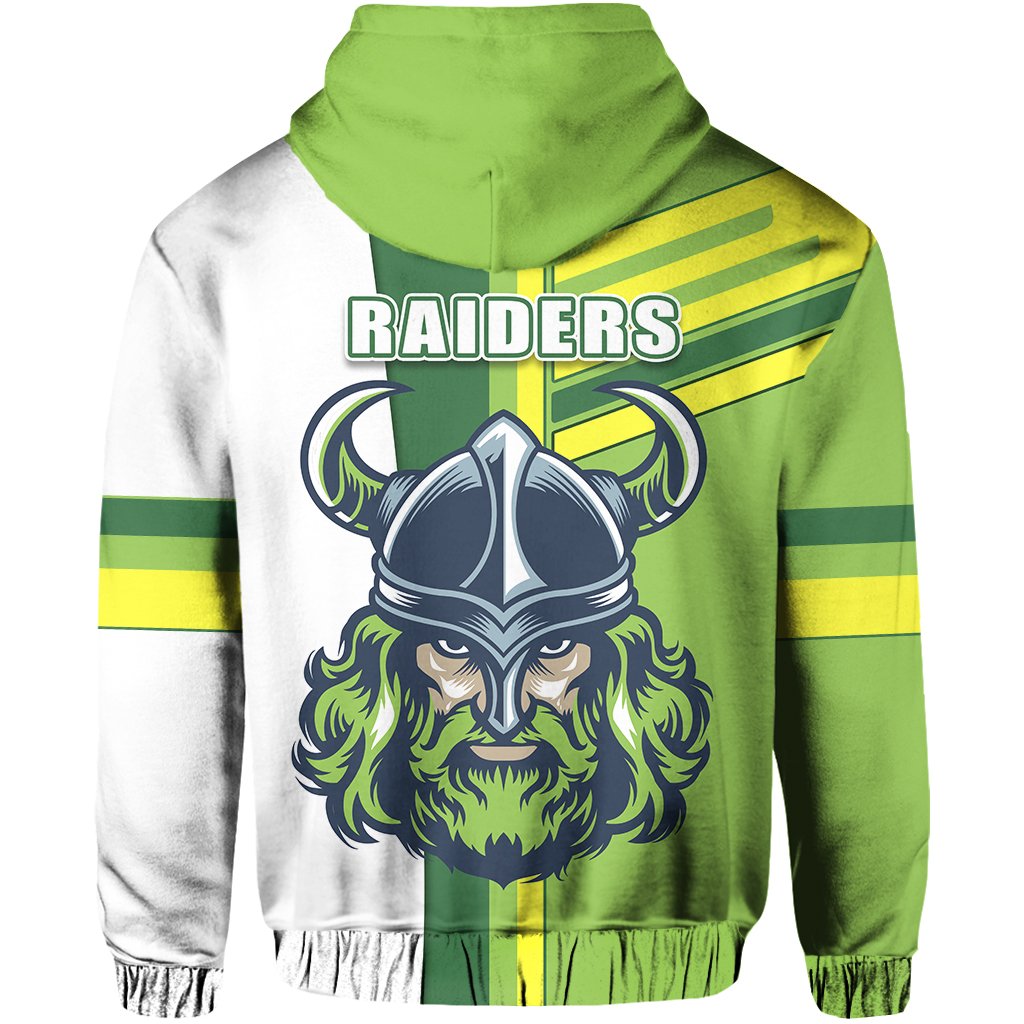 (Custom Personalised) Raiders Viking Hoodie Canberra Simple - Vibe Hoodie Shop