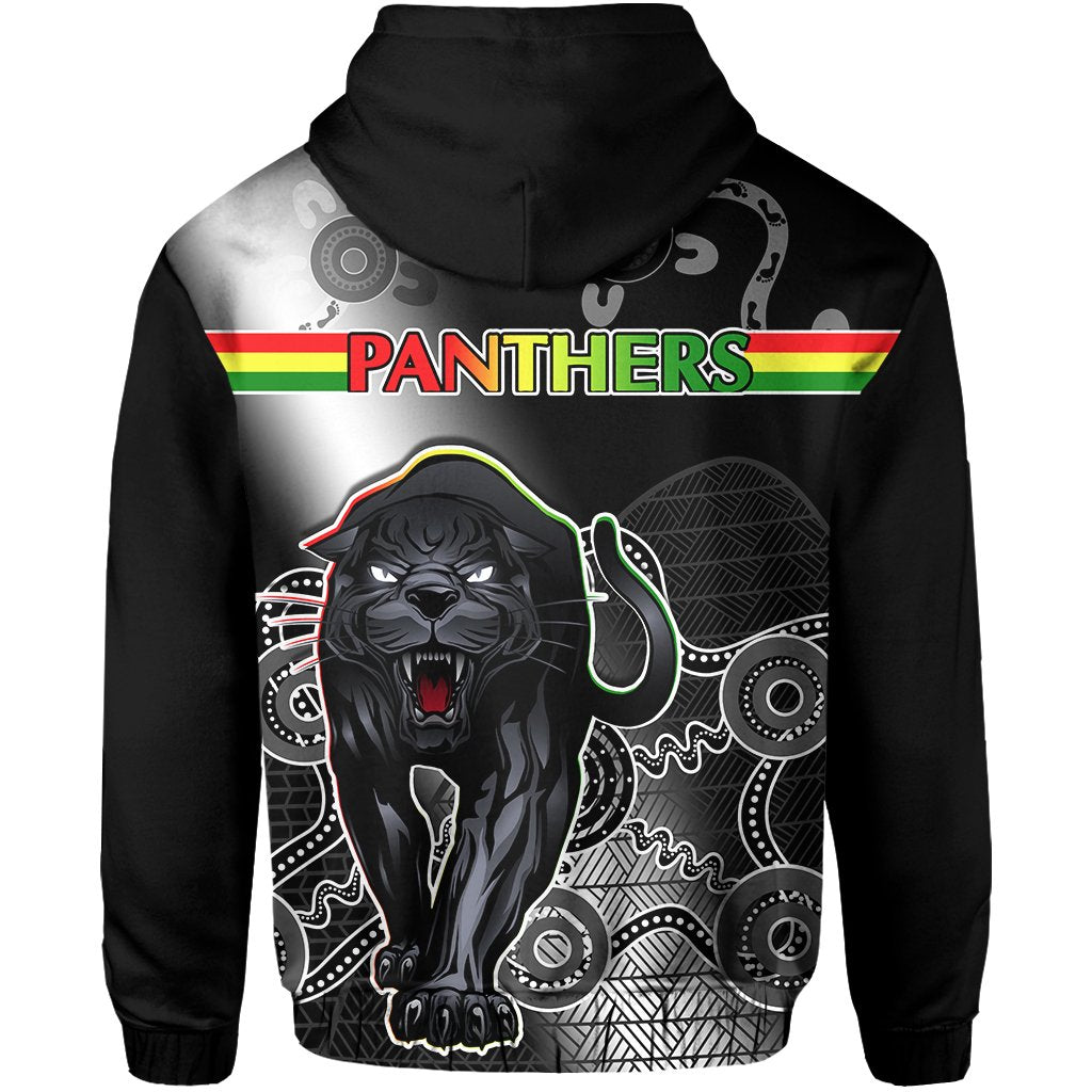 Black Panthers Zip Hoodie Original Simple - Vibe Hoodie Shop