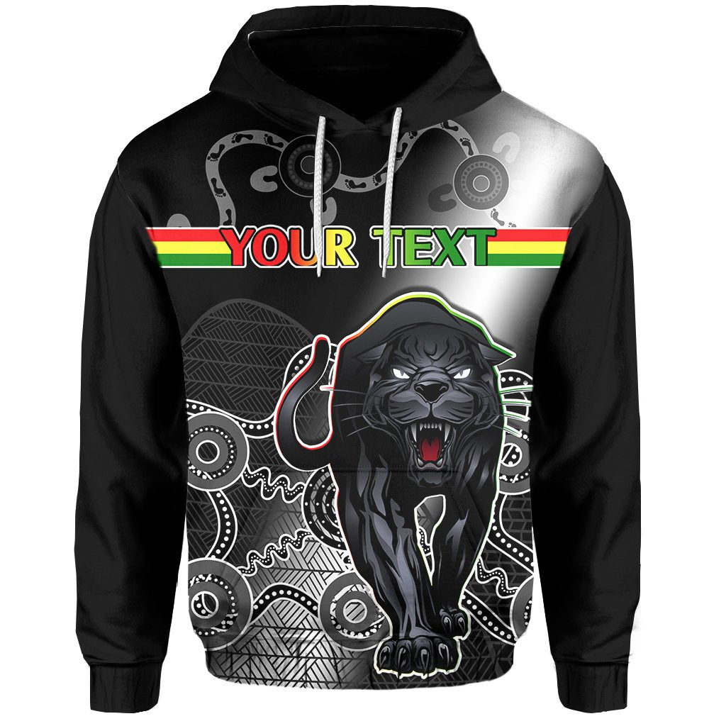 (Custom Personalised) Black Panthers Hoodie Original Simple - Vibe Hoodie Shop