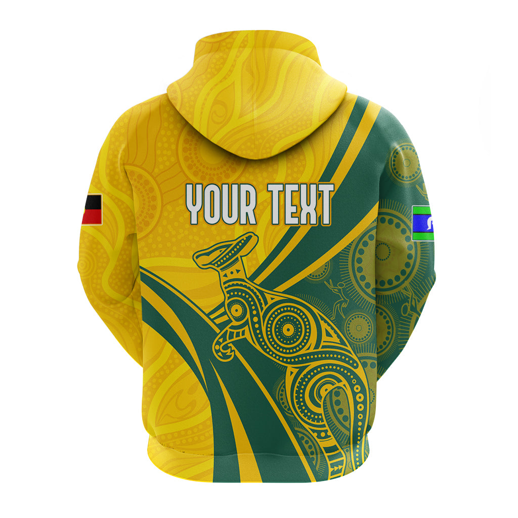 Personalised Australia Soccer Matildas Indigenous Hoodie Sam Kerr World Cup 2024 LT7 - Vibe Hoodie Shop