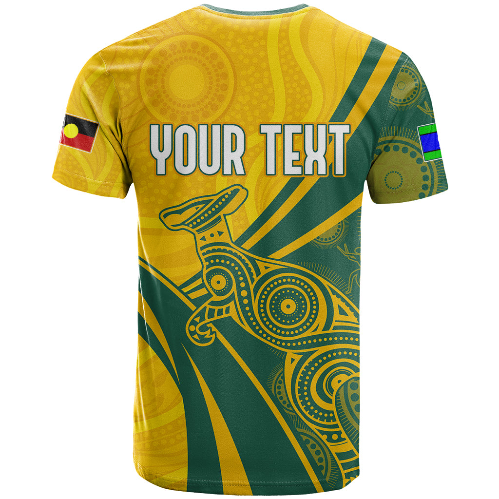 Personalised Australia Soccer Matildas Indigenous T shirt Sam Kerr World Cup 2023 - Vibe Hoodie Shop