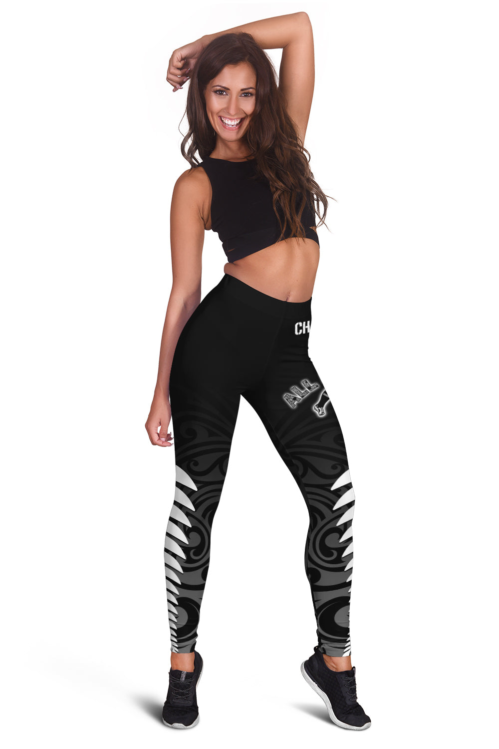 New Zealand Rugby Leggings All Black Champion - Vibe Hoodie Shop