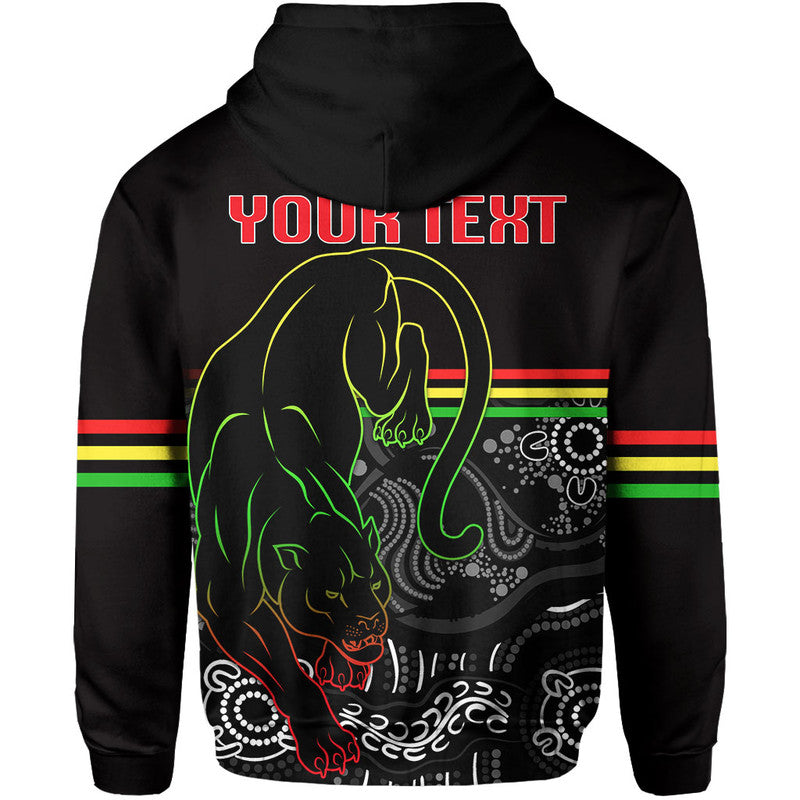 (Custom Personalised) Panthers Rugby Champions 2022 Indigenous Style Hoodie LT6 - Vibe Hoodie Shop