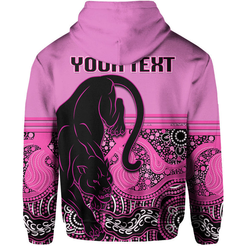(Custom Personalised) Panthers Rugby Champions 2022 Indigenous Pink Style Hoodie LT6 - Vibe Hoodie Shop