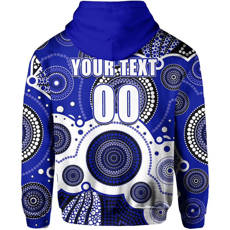 (Custom Personalised And Number) Canterbury Bulldogs Rugby Hoodie Aboriginal LT6 - Vibe Hoodie Shop
