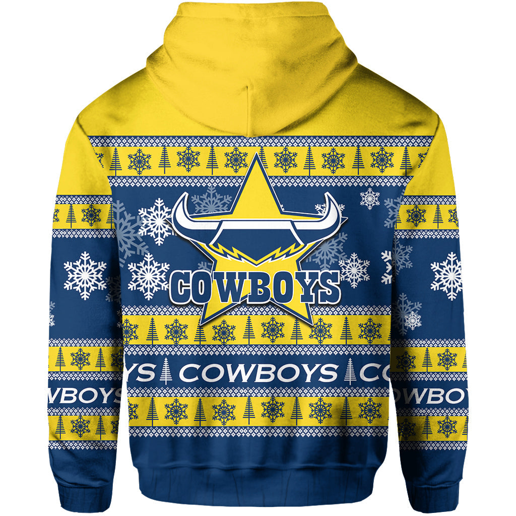 North Queensland Cowboys Hoodie Christmas 2021 LT6 - Vibe Hoodie Shop
