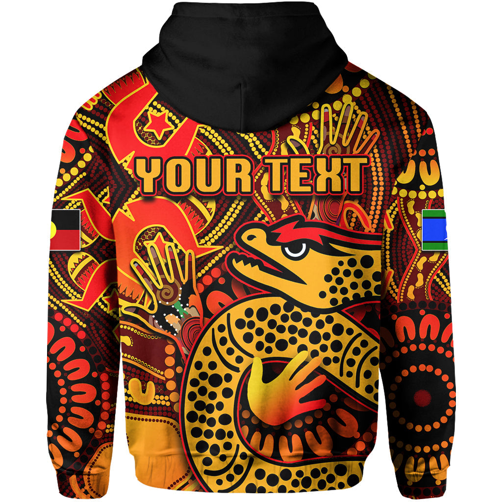 (Custom Personalised) NAIDOC Parramatta Eels Zip Hoodie NAIDOC Patterns No.2 LT6 - Vibe Hoodie Shop