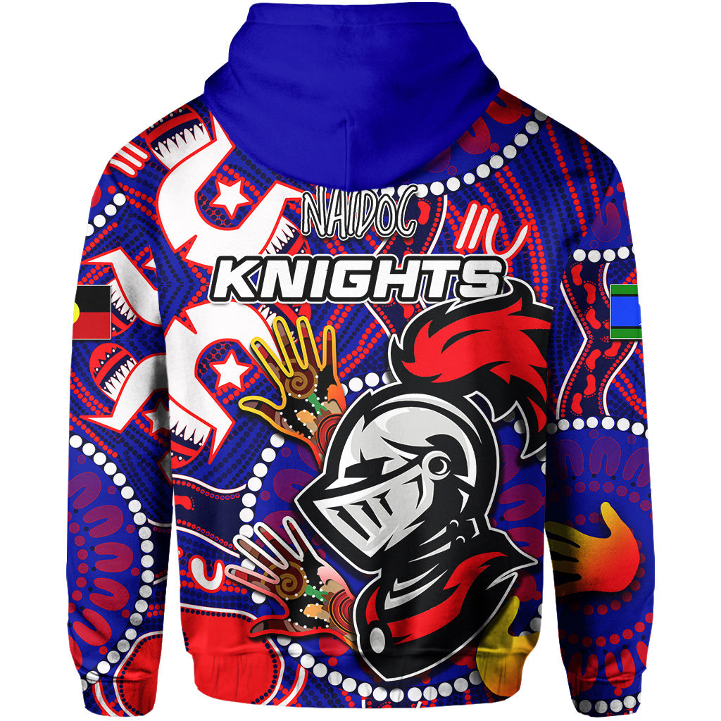 NAIDOC Knights Zip Hoodie NAIDOC Patterns No.2 LT6 - Vibe Hoodie Shop