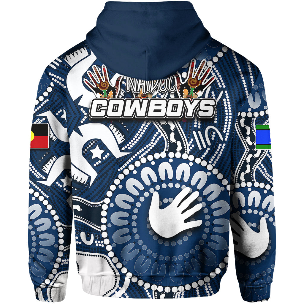 NAIDOC Cowboys Hoodie NAIDOC Patterns LT6 - Vibe Hoodie Shop