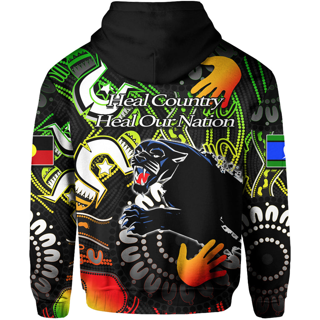 NAIDOC Panthers Hoodie NAIDOC Patterns LT6 - Vibe Hoodie Shop