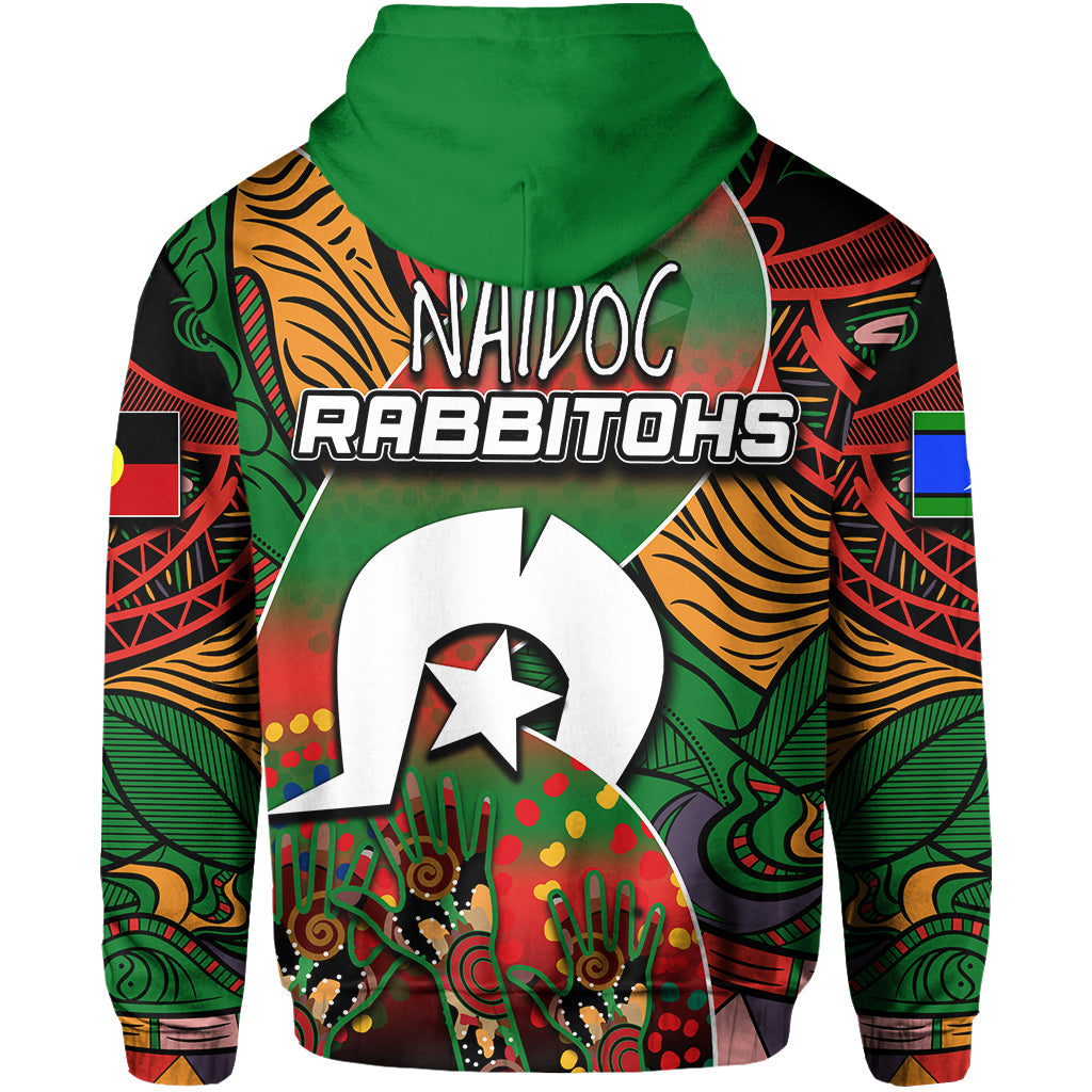 NAIDOC Rabbitohs Hoodie Torres Strait Islanders LT6 - Vibe Hoodie Shop