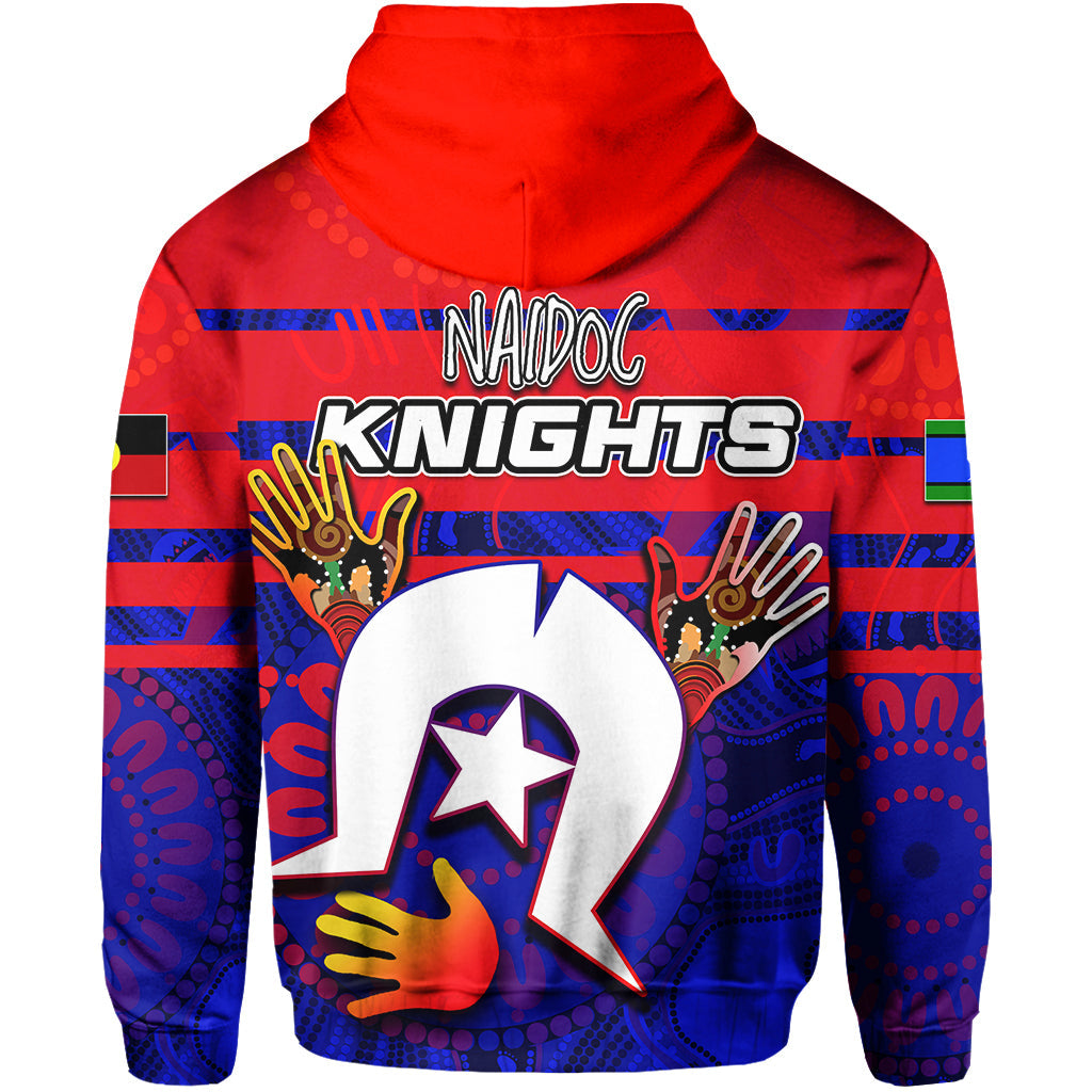 NAIDOC Knights Zip Hoodie NAIDOC Patterns No.1 LT6 - Vibe Hoodie Shop