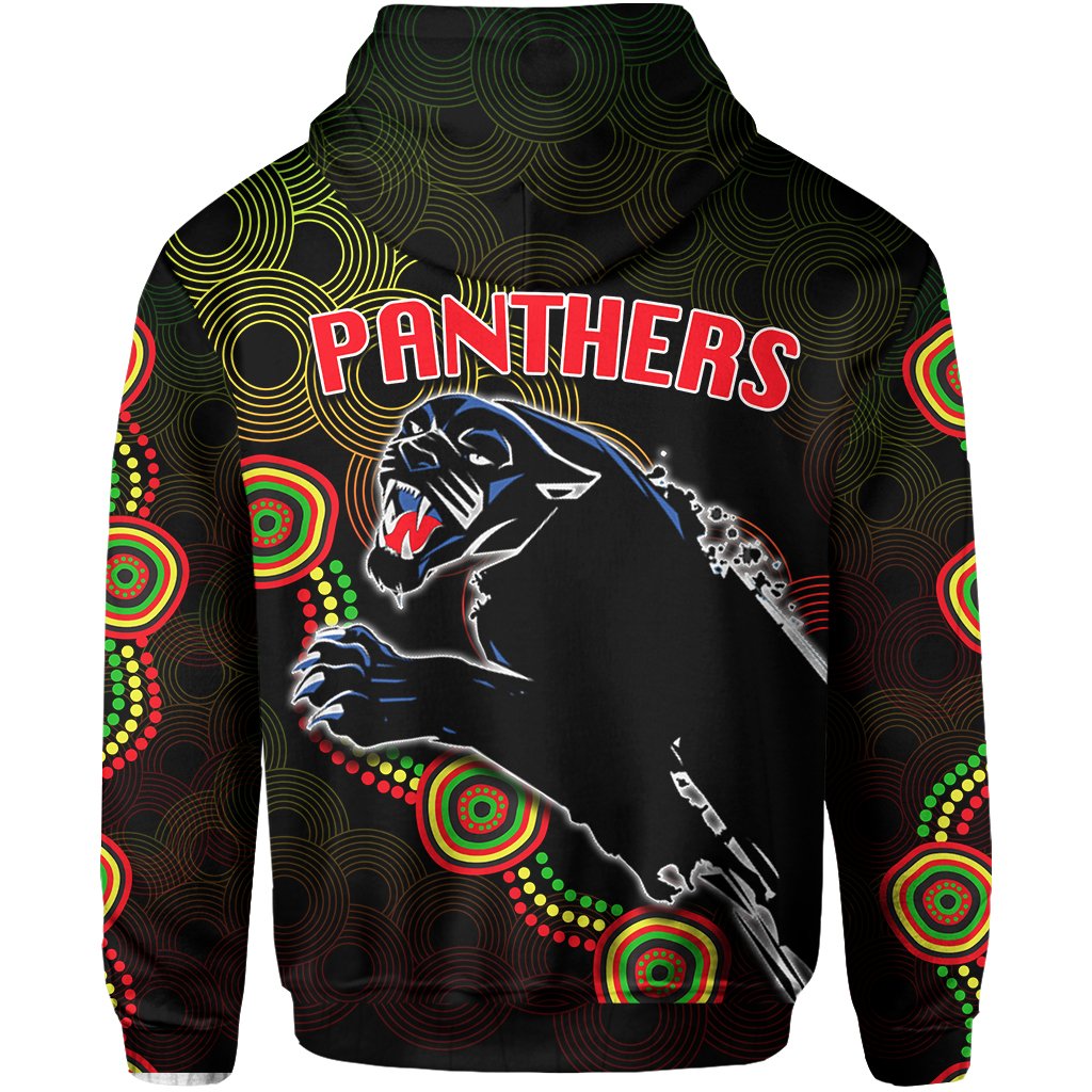 Panthers Aboriginal Zip Hoodie - Vibe Hoodie Shop