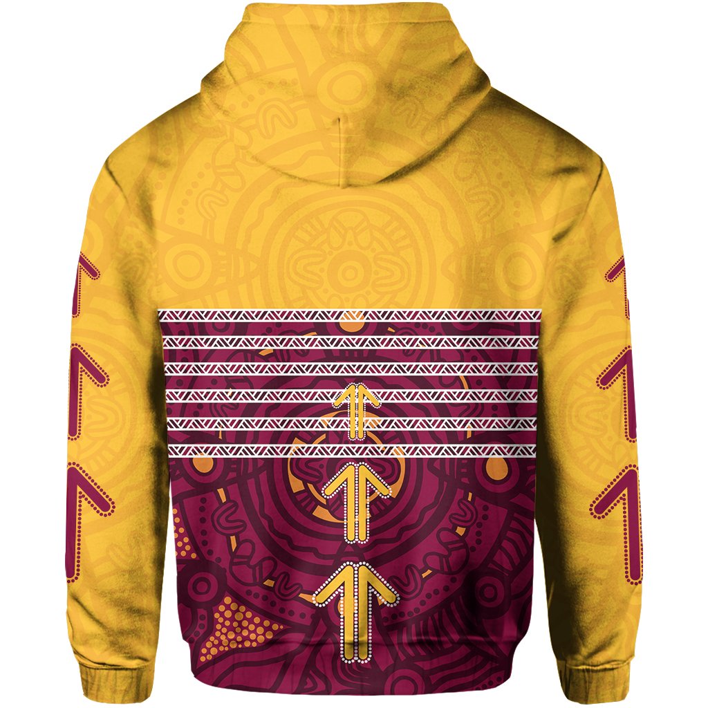 Brisbane Broncos Hoodie Aboriginal Special - Vibe Hoodie Shop