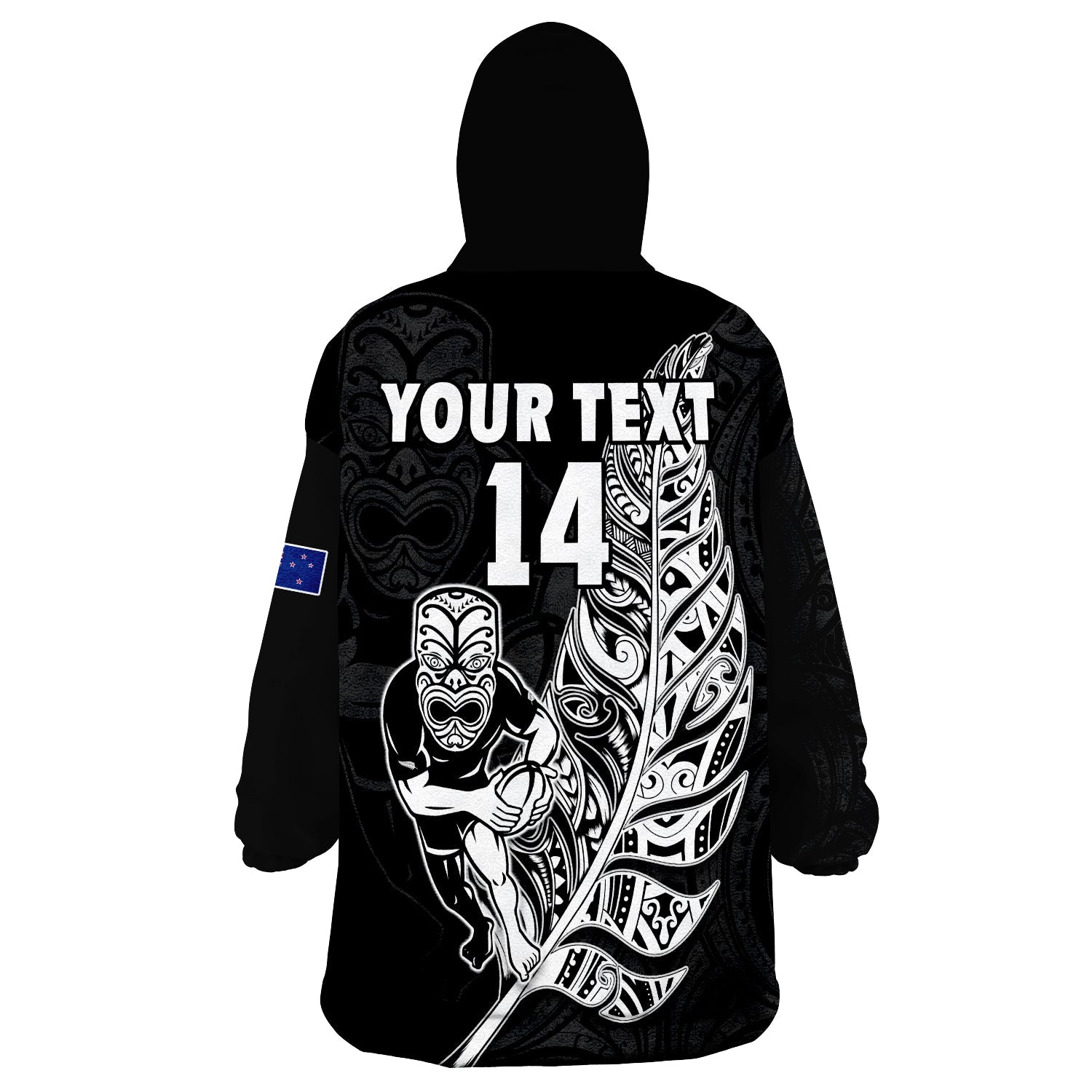 custom-text-and-number-new-zealand-tiki-rugby-wearable-blanket-hoodie-nz-warriors-fern-maori-style
