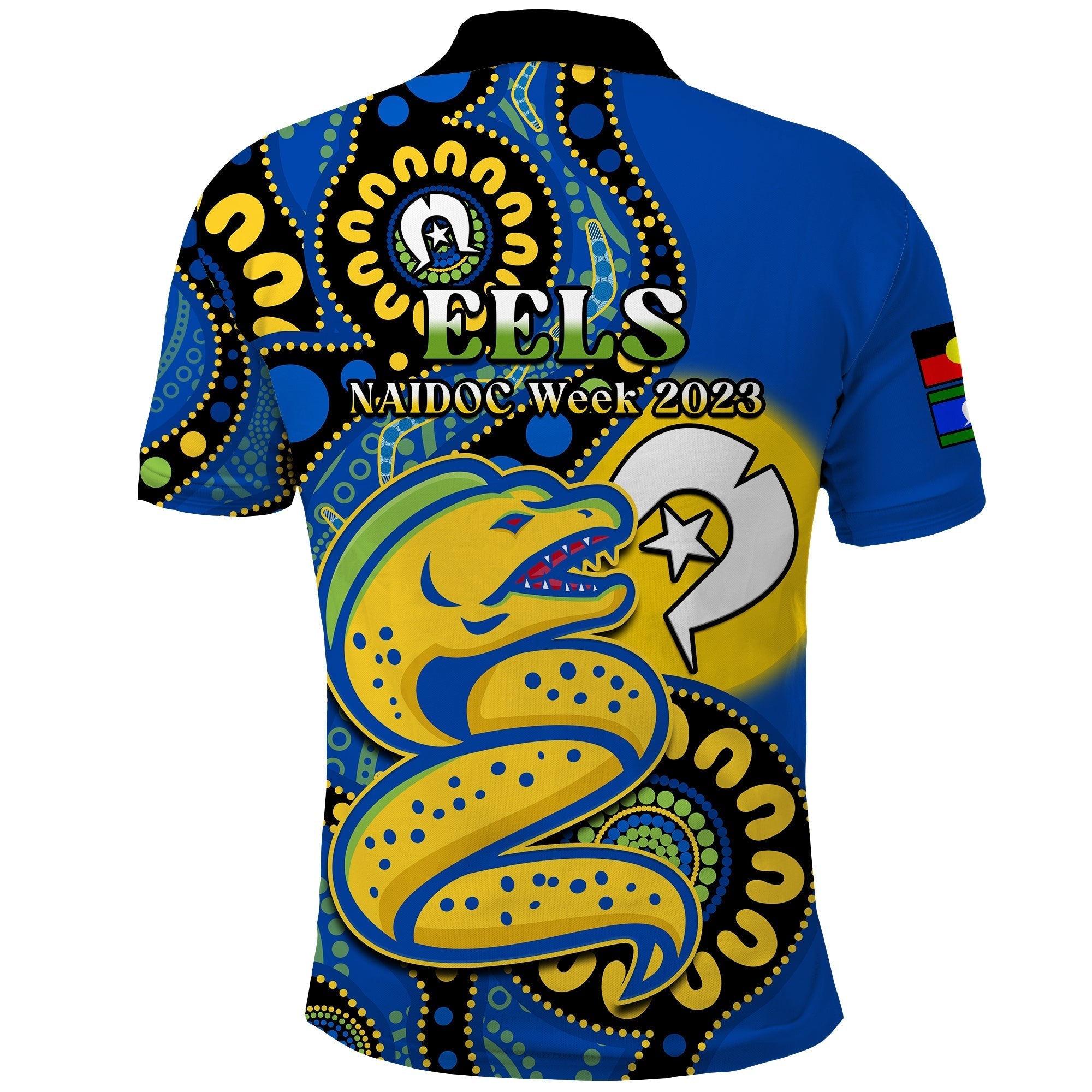 Eels Rugby NAIDOC 2023 Polo Shirt For Our Elders Aboriginal - Vibe Hoodie Shop