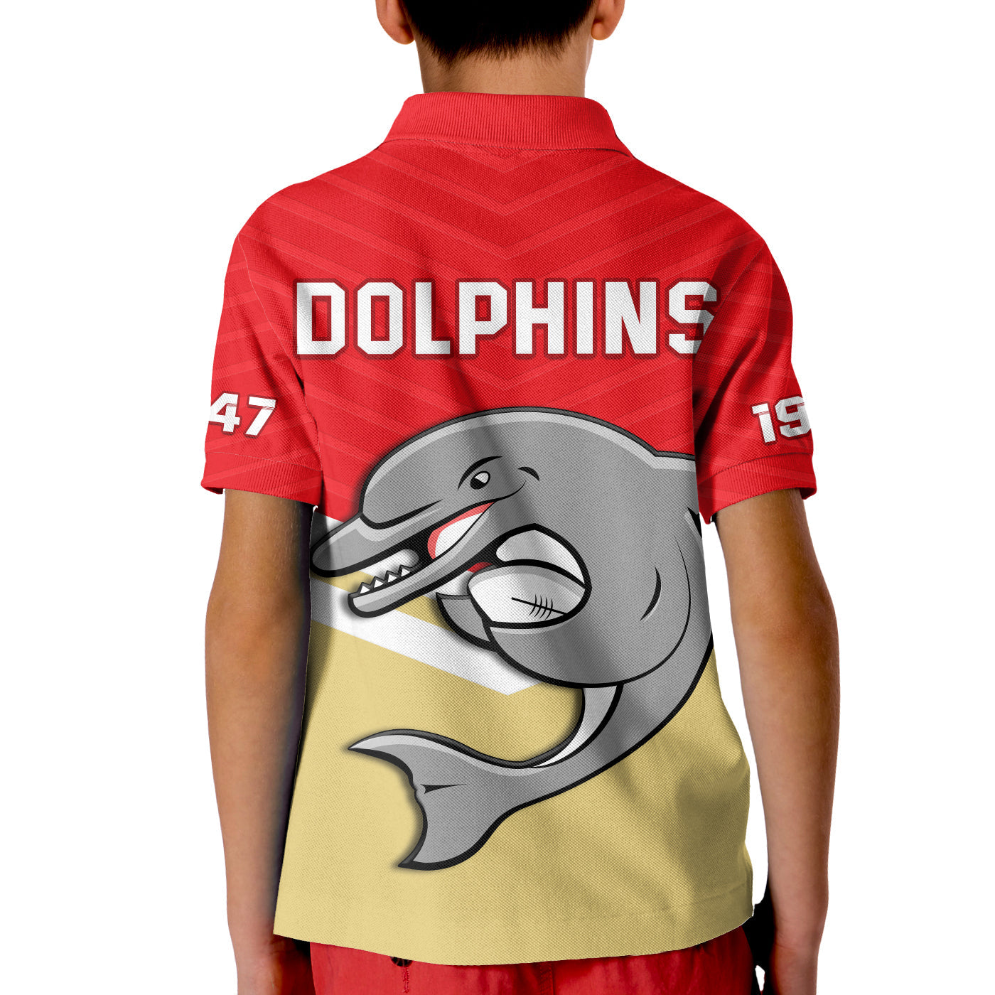 dolphins-rugby-polo-shirt-kid-sporty-style-ver01