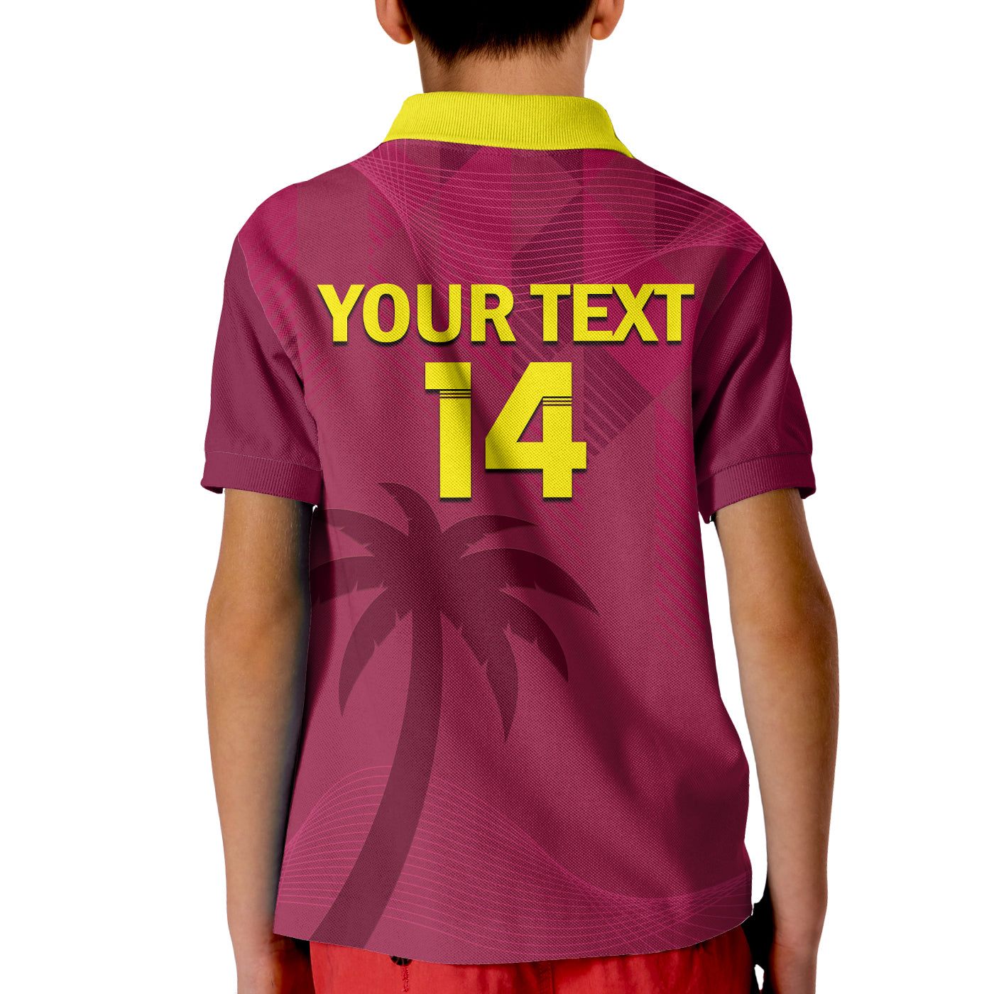 (Custom Text And Number) West Indies Cricket Polo Shirt Windies ODI Style - Vibe Hoodie Shop