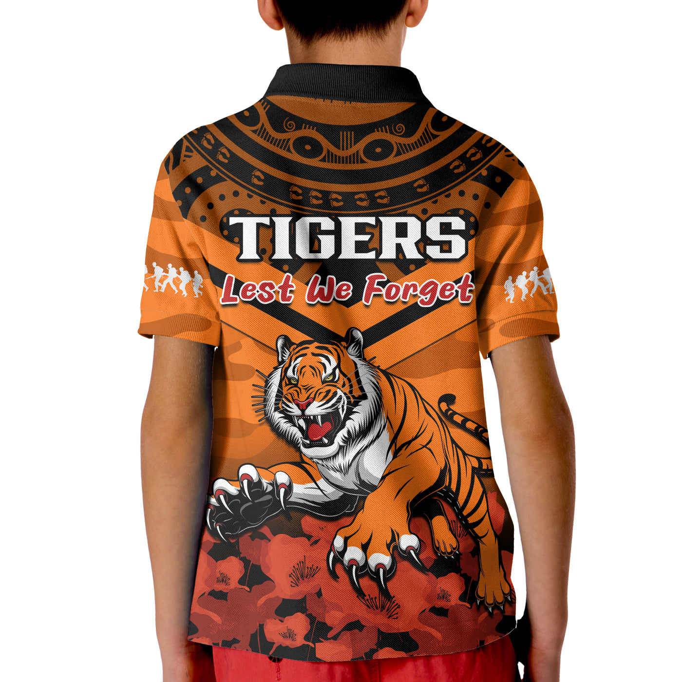 tigers-rugby-anzac-2023-rugby-polo-shirt-kid-camouflage-mix-indigenous