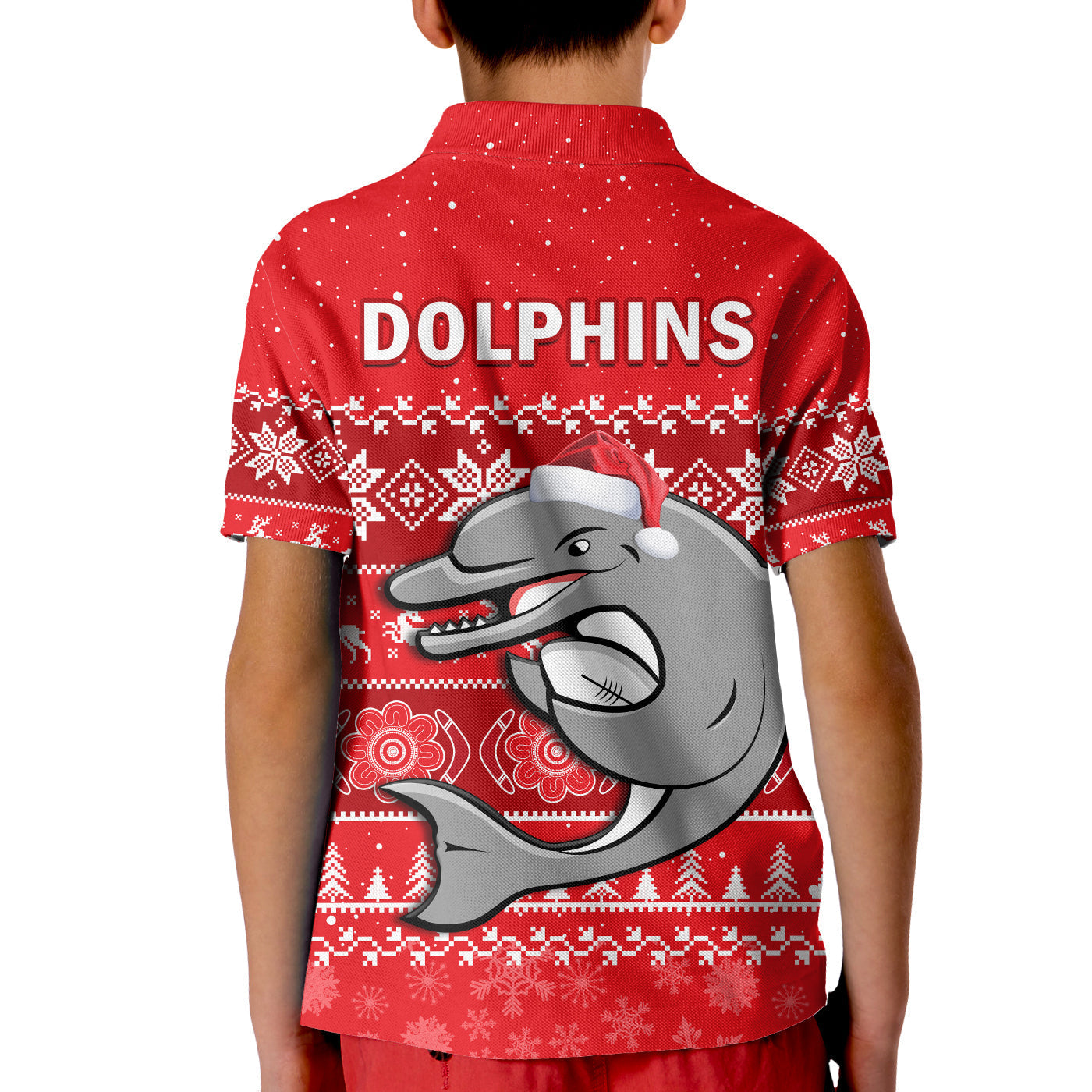 dolphins-rugby-polo-shirt-kid-indigenous-merry-christmas