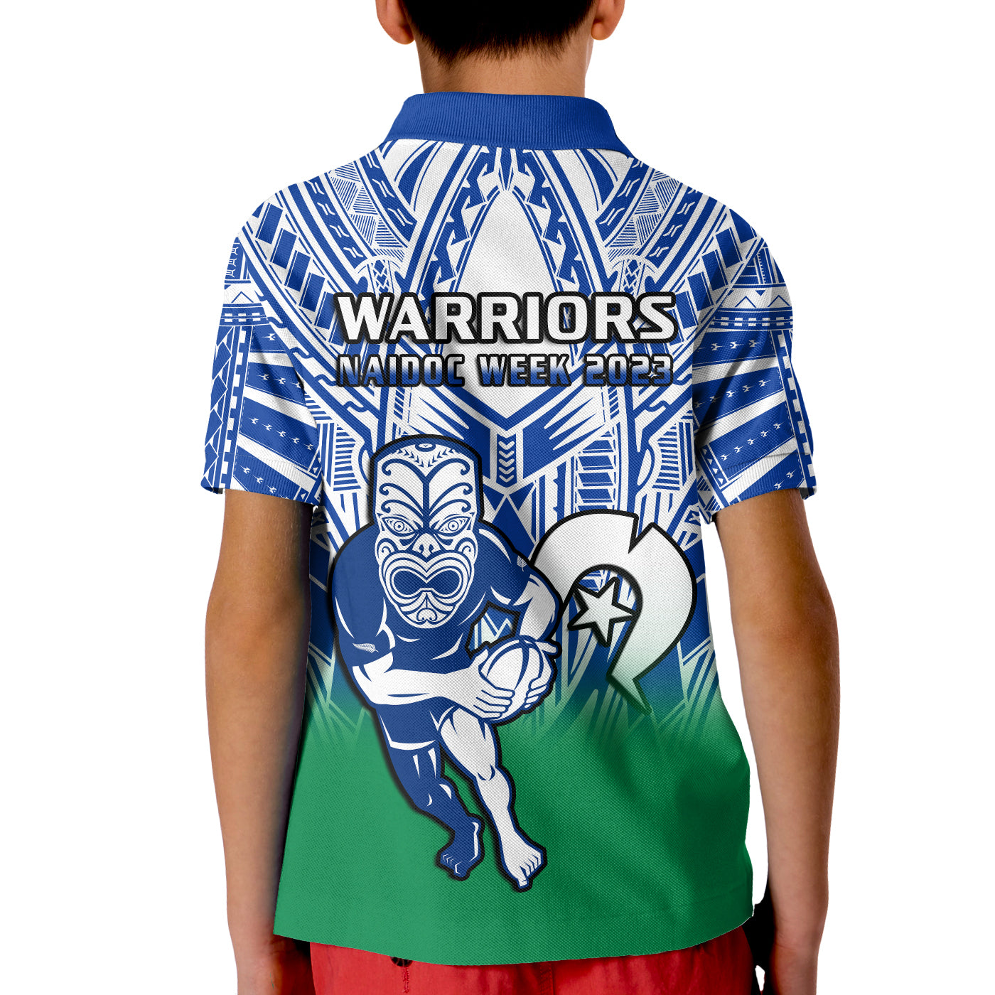 warriors-rugby-naidoc-2023-polo-shirt-kid-new-zealand-tiki-for-our-elders